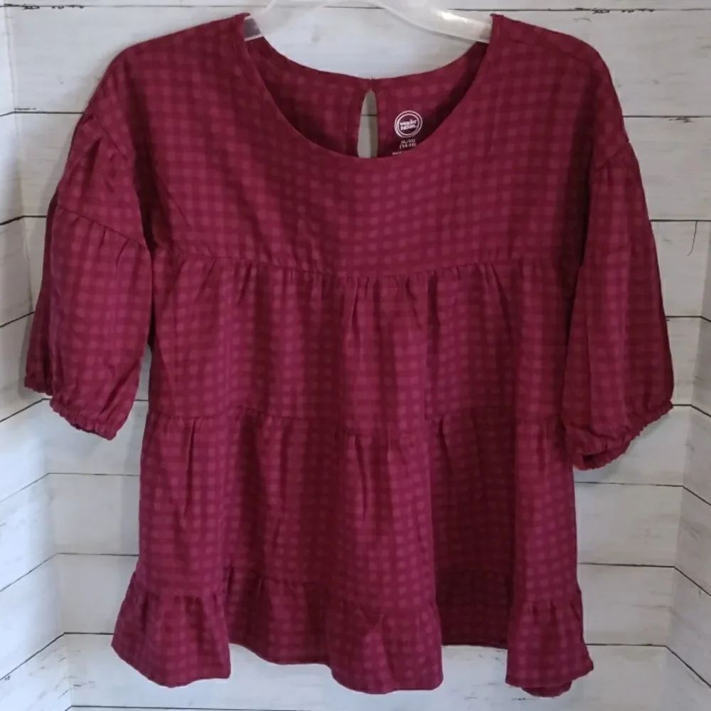 Girl's Baby Doll Top Shirt Size XL (14/16)